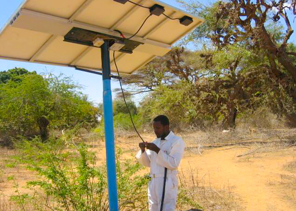Installing solar water pumps