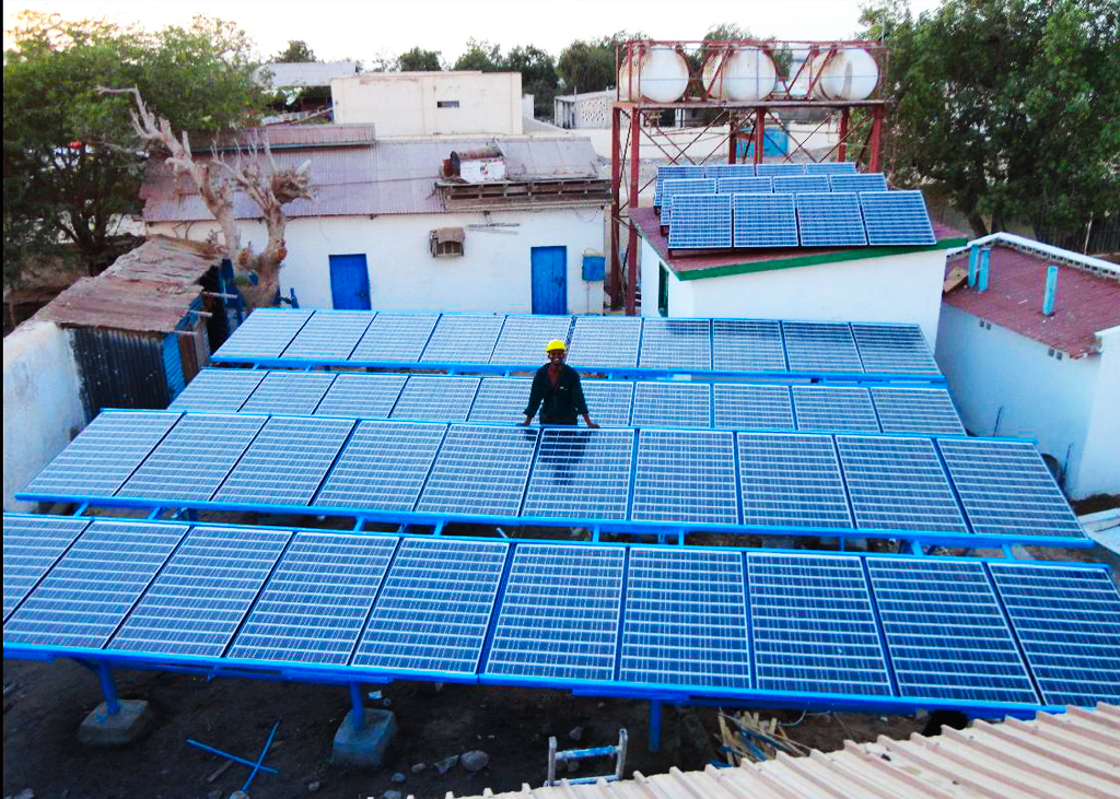 Solar Powering System Berbera Hospital 65kw