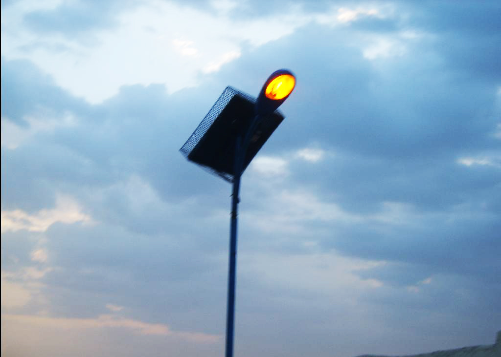 Solar street light standalone unit Hargeisa